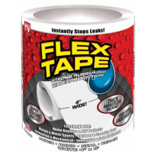 Клейкая лента 100 мм 152 см белая Flex Tape 